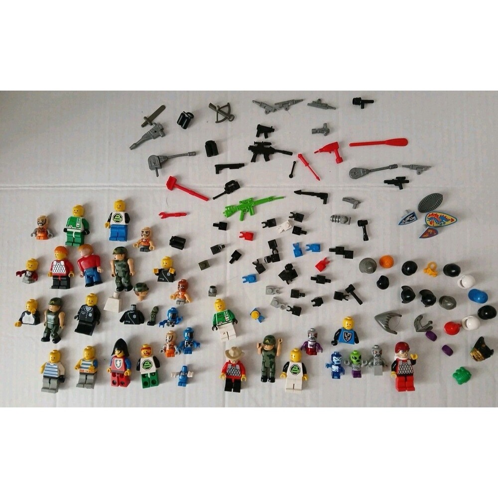 Lego Minifigures and Accessories Lot Read Description
